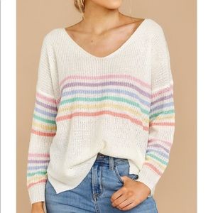 Rainbow Sweater NWT 🌈🌈🌈